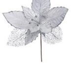 FIORE VELLUTO NAT BIANCO D46,5XH50,5 ART.71927