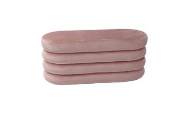 PANCA VELL CHEROY ROSA 110X45XH47 ART.74363