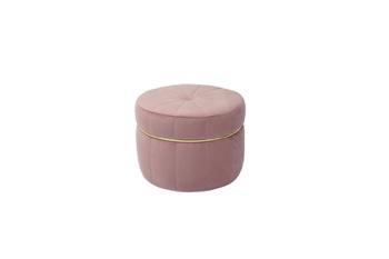 POUF VELLUTO DOLLOT ROSA D51XH38 ART.74366