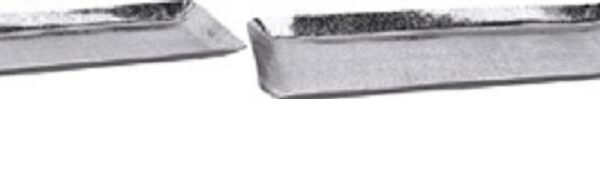 VASSOIO RETTANG METALLO A2C CM40X19 ART.75005