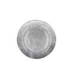 PIATTO VETRO ARGENTO NAT DIAM21 ART.80406