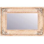 SPECCHIO CORNICE LEG+BAMBOO CM60X90 ART.82454
