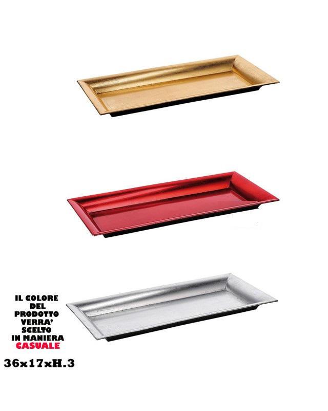 VASSOIO RETT PLAST A 3COL CM36X17XH3 ART.82535 VASSOIO RETT PLAST A 3COL CM36X17XH3 ART.82535