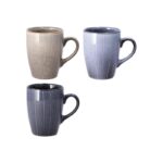 TAZZA MUG CERAMICA ASS3COL 320ML ART.86353