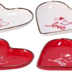PIATTINO CUORE CER ADOR A2D2C 22X21 ART.86357