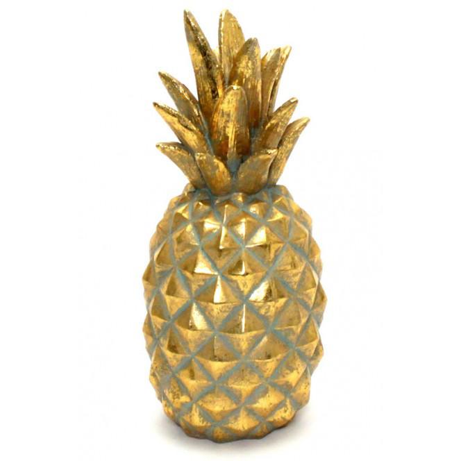 ANANAS RESINA ORO DIAM11XH23 ART.86957 ANANAS RESINA ORO DIAM11XH23 ART.86957