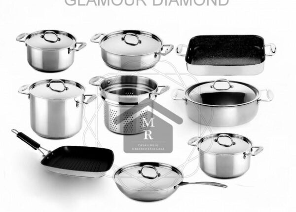 PENTOLA DIAMOND CM 16 C/MANICI