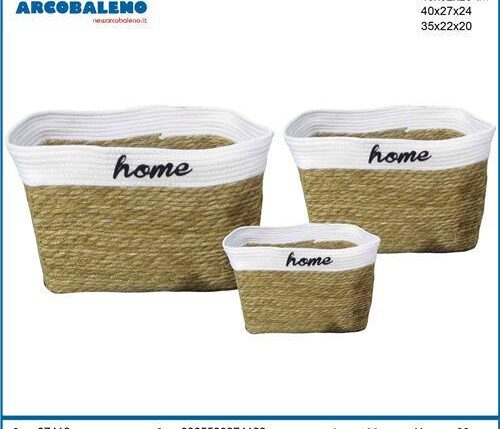 PORTABIANCHERIA SACCO DECORO HOME RETT. GRANDE CST134 ART.27412