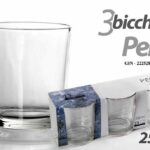 BICCHIERI PERLA/509 SET/3 250ML ART. 222528