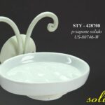 PORTASAPONE C/BASE FER.BIAN. US80746/W