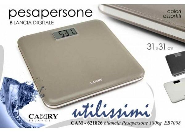 BILANCIA P.PERSONA 180KG ASS 2X1,5V $ ART.621826