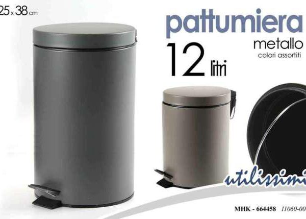 PATTUMIERA 12LT MATT ASS 11060-006 ART. 664458