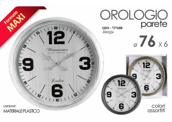 OROLOGIO ASS 76*76*5,7CM $ ART.737688