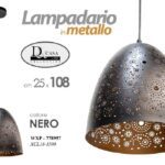 LAMPADARIO METALLO