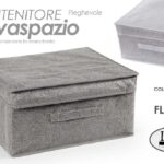 SCATOLA SALVASPAZIO X BIANCHERIA FLOWER MEDIA AS TNT 50*40*30 ART.779251