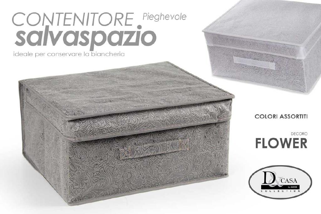SCATOLA SALVASPAZIO X BIANCHERIA FLOWER MEDIA AS TNT 50*40*30 ART.779251 SCATOLA SALVASPAZIO X BIANCHERIA FLOWER MEDIA AS TNT 50*40*30 ART.779251