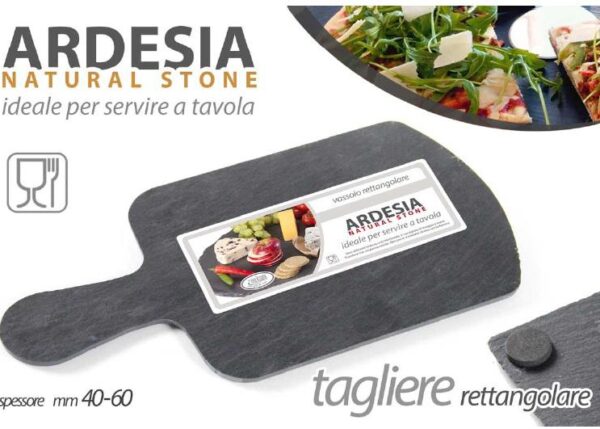 TAGLIERE RETTANGOLARE ARDESIA 30*15*0,4-06 1153 ART.XUA/809583