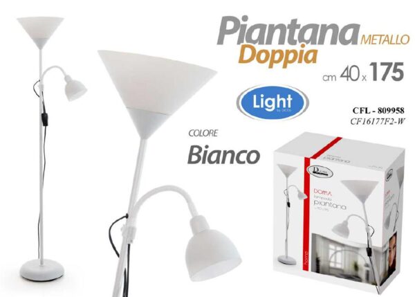PIANTANA BIANCA DOPPIA 40*175 $ ART.809958