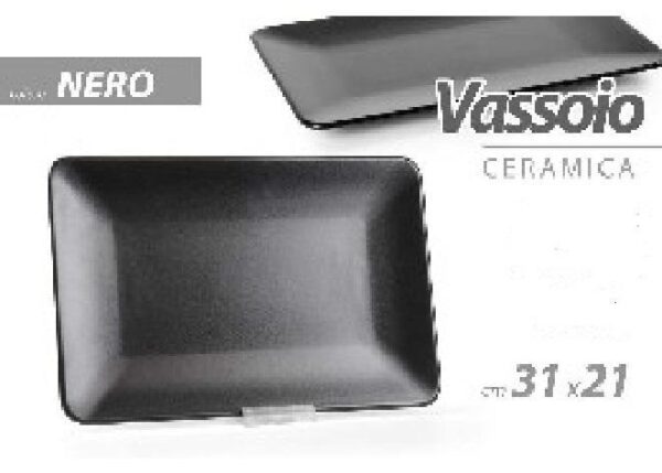 VASSOIO RET.NERO 31*21 KY032031F-956 ART.840371