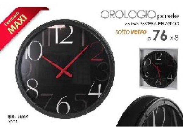OROLOGIO DA PARETE 76*76*7,7CM 3008C ART.845697