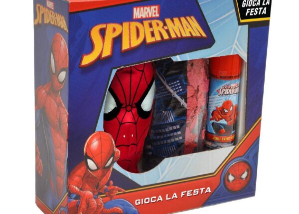 SET MASCHERA + STELLE FILANTI SPIDERMAN Y0002