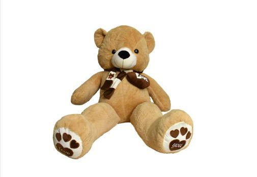 ORSO PELUCHE C/SCIARPA+CUORE 80CM BEIGE ART.6680002 ORSO PELUCHE C/SCIARPA+CUORE 80CM BEIGE ART.6680002