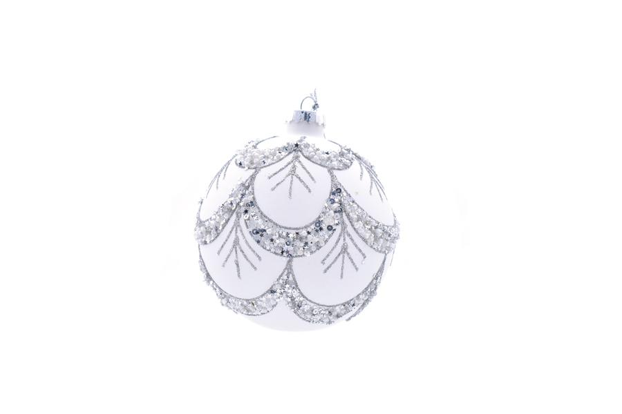 PALLE DI NATALE VETRO 10CM DEC.5382-2 ART.1091415 PALLE DI NATALE VETRO 10CM DEC.5382-2 ART.1091415