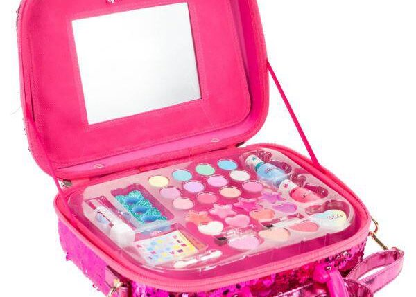 GIRABRILLA VANITY CASE FUCSIA/ARGENTO ART.02550D