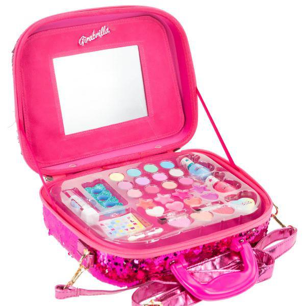 GIRABRILLA VANITY CASE FUCSIA/ARGENTO ART.02550D GIRABRILLA VANITY CASE FUCSIA/ARGENTO ART.02550D