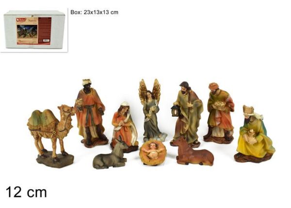 NATIVITA' 10PZ CM.12 (24) DUE ESSE. ART.54839-12