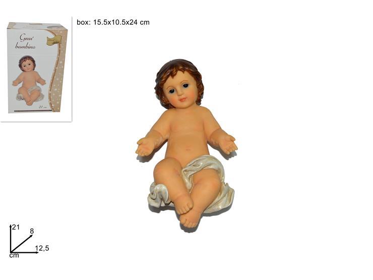 GESU' BAMBINO 21CM (103648) ZY16610-8.5 GESU' BAMBINO 21CM (103648) ZY16610-8.5