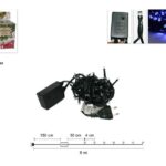 MINILUCCIOLA 100LED BLU IN SCATOLA USO INTER.YC-LED-100C-B