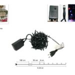 MINILUCCIOLA 180LED MULTICOLOR IN SCATOLA USO INTER.YC-LED-180C-M