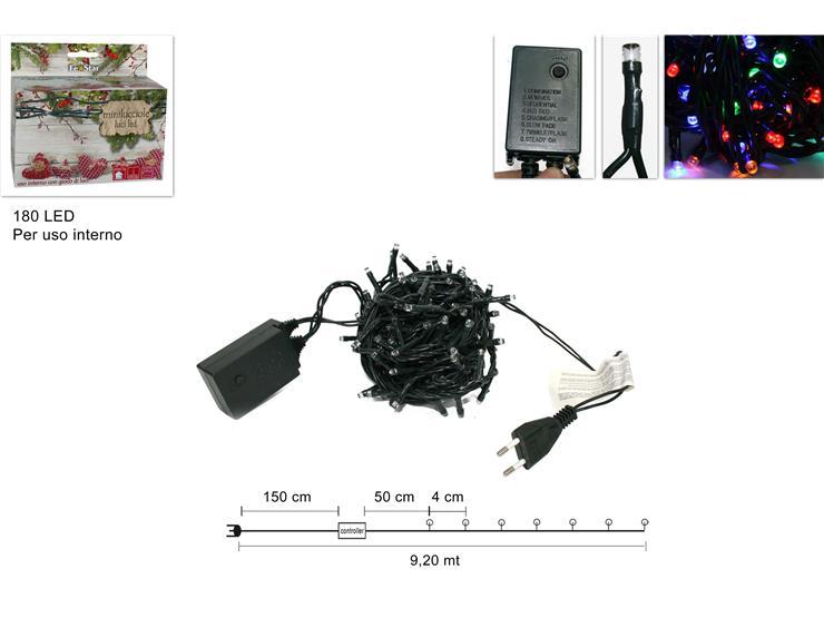MINILUCCIOLA 180LED MULTICOLOR IN SCATOLA USO INTER.YC-LED-180C-M MINILUCCIOLA 180LED MULTICOLOR IN SCATOLA USO INTER.YC-LED-180C-M