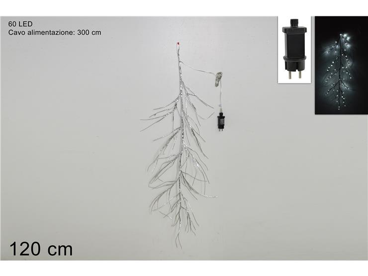 RAMO SILVER 60LUCI LED BIANCO FREDDO ESTERNO YC-60B-S@ RAMO SILVER 60LUCI LED BIANCO FREDDO ESTERNO YC-60B-S@