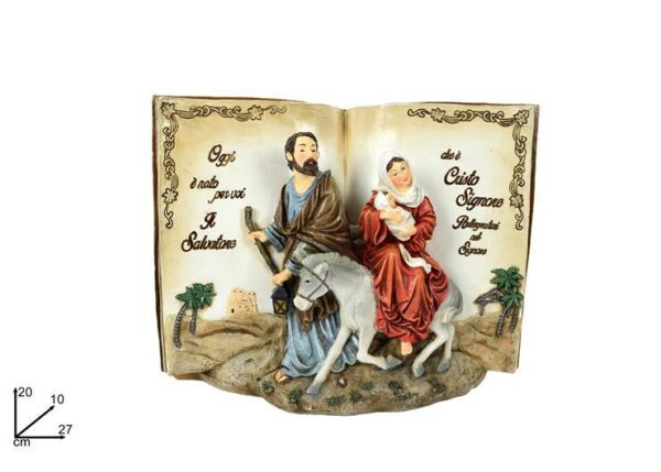 NATIVITA' LIBRO 20CM ART. 60635 ART.CM001376