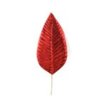 FOGLIA DECORATIVA GRANDE ROSSO ART.PL19S70186/RED