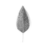 FOGLIA DECORATIVA GRANDE SILVER ART.PL19S70186/SILVER