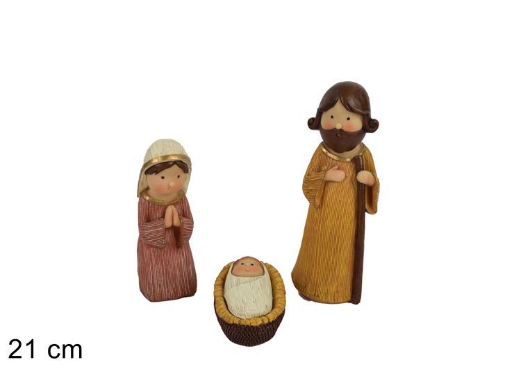 NATIVITA' SET 3PZ ABITI RIGATI SCURIART. 57464 NATIVITA' SET 3PZ ABITI RIGATI SCURIART. 57464