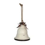 APPENDINO CAMPANA METALLO 33X39CM BIANCO XJY19B001/WHITE