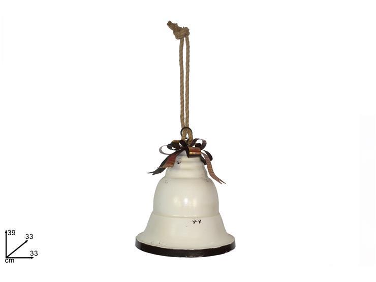 APPENDINO CAMPANA METALLO 33X39CM BIANCO XJY19B001/WHITE APPENDINO CAMPANA METALLO 33X39CM BIANCO XJY19B001/WHITE