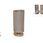 LAMPADA METALLO 30CM 3ASS ORO 2019408 GOLD &CCEDIL