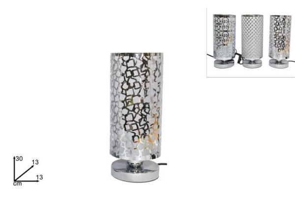 LAMPADA METALLO 30CM 3ASS SILVER 2019408 SILVER &CCEDIL