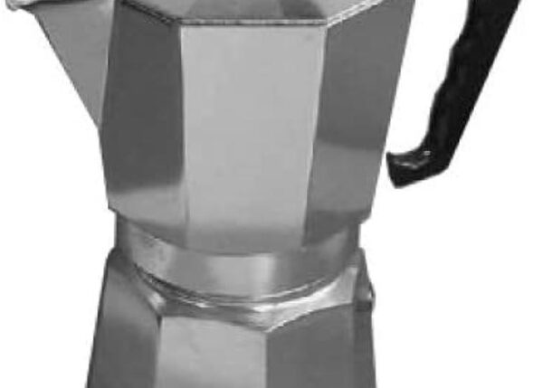 CAFFETTIERA ALLUMINIO 1/2 TZ