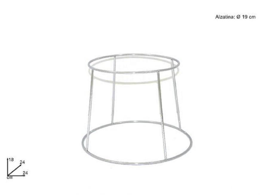ALZATINA METALLO H18CM DIAM 19 ART. S-E37410@ ALZATINA METALLO H18CM DIAM 19 ART. S-E37410@