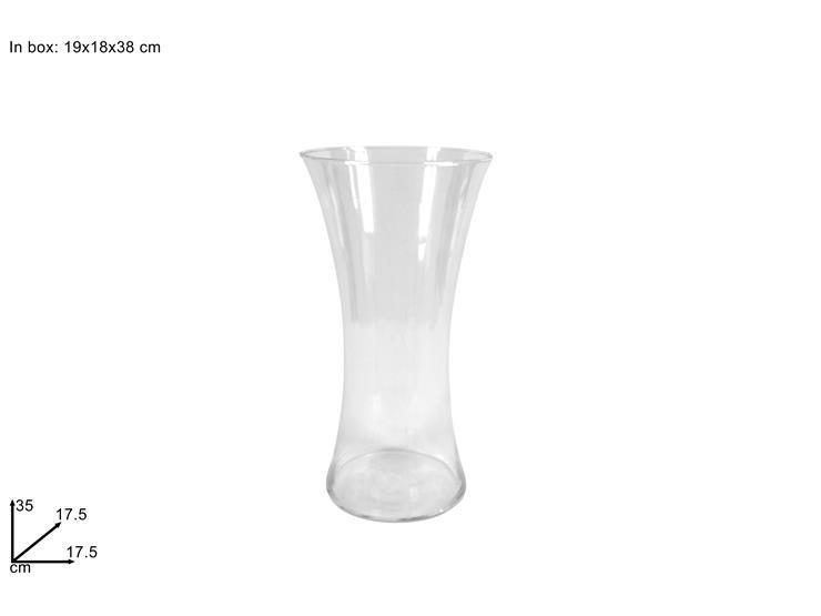 VASO VETRO PATTY 35CM144/37 (13033-37) &CCEDIL VASO VETRO PATTY 35CM144/37 (13033-37) &CCEDIL