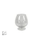 VASO VETRO NAPOLEONE 22X18.5CM
