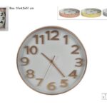 OROLOGIO DA MURO ROTONDO DIAM.30 3COL 130-101209/10/11/12 ART.DEV20004551