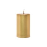 CANDELA PILLAR LUCID CM. 15 X D 9 COLORE ORO ART.88838