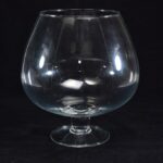 VASO IN VETRO TRASPARENTE"COGNAC" H CM 30 X 17 ART.48242